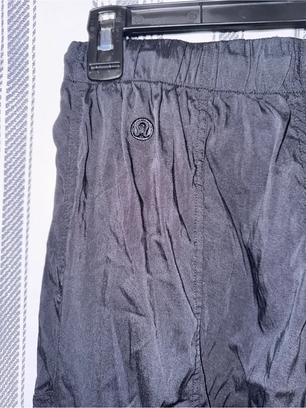 lululemon athletica Black Wide-Leg Cargo Pants